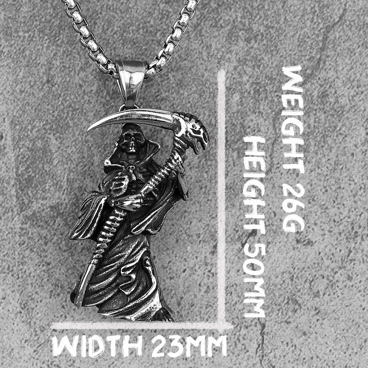 Mortem Grim Reaper Necklace