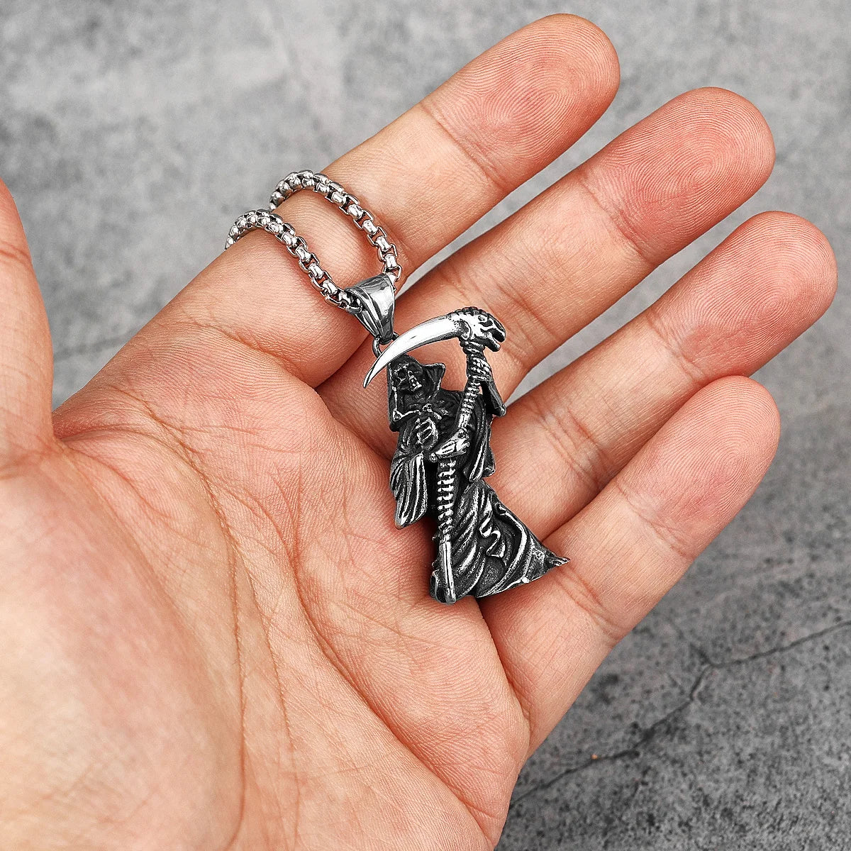 Mortem Grim Reaper Necklace