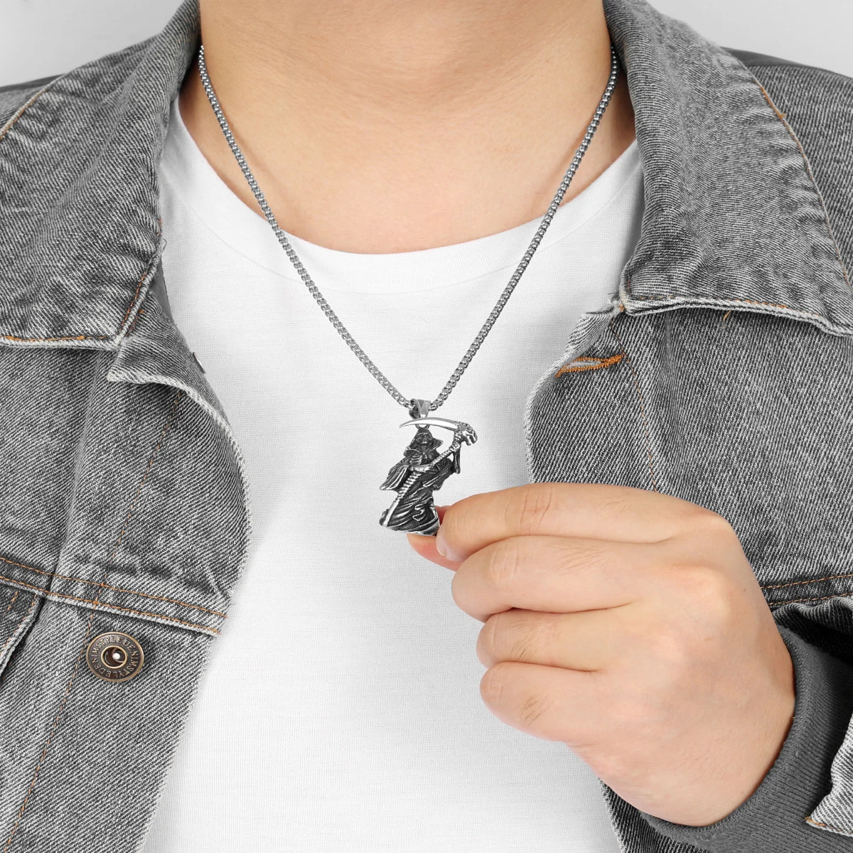 Mortem Grim Reaper Necklace
