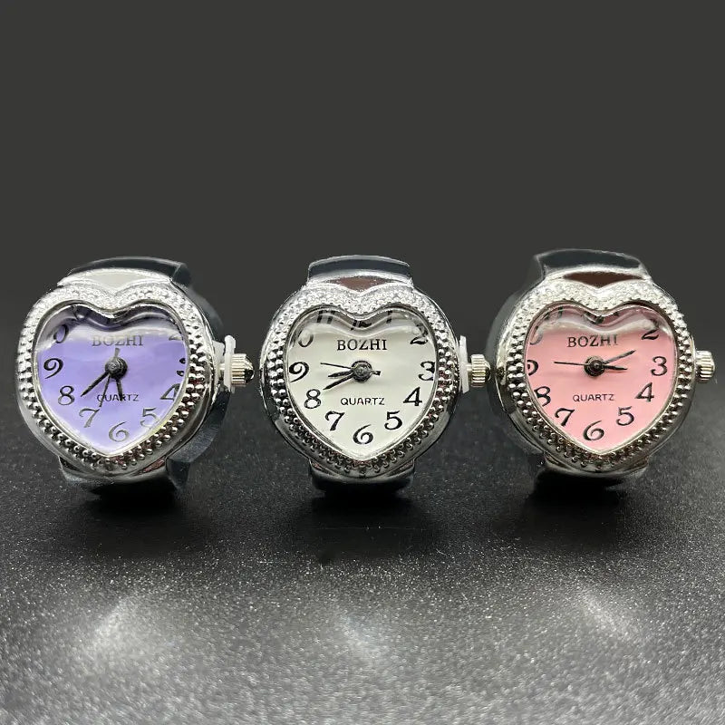 Amour Arabic Dial Ring Watch