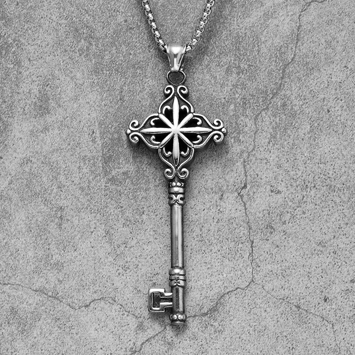 Keeper Cross Key Necklace