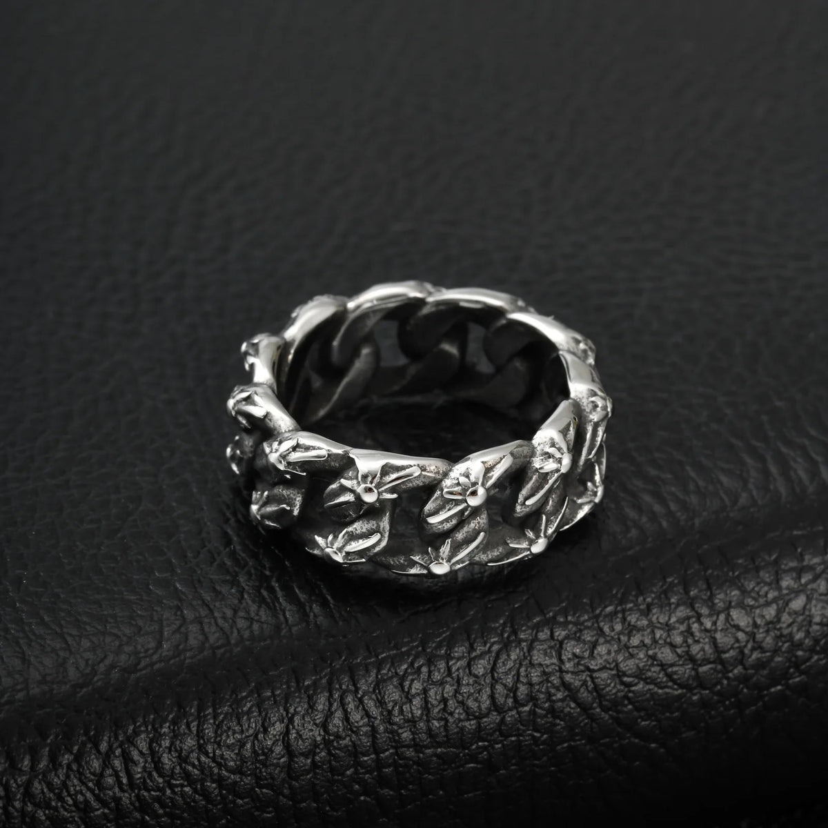 Havana 9mm Cuban Link Ring