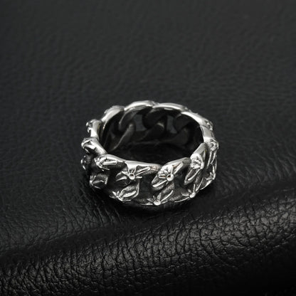 Havana 9mm Cuban Link Ring