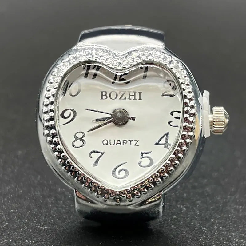 Amour Arabic Dial Ring Watch