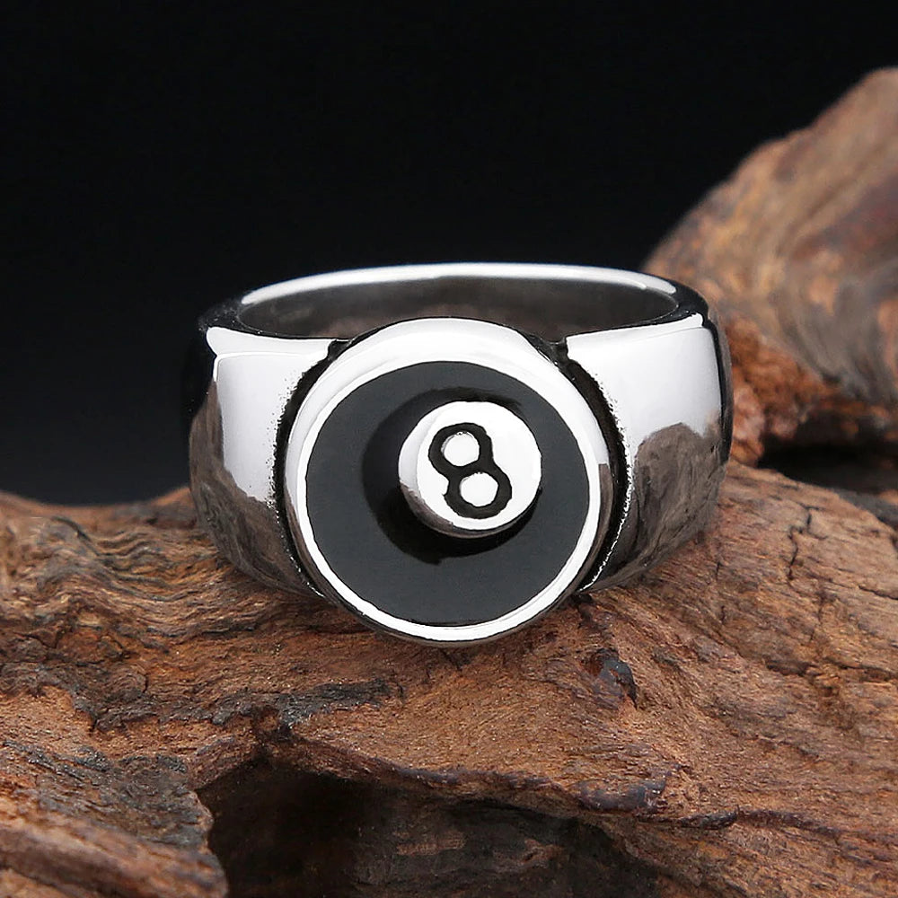 Hustler 8-Ball Ring