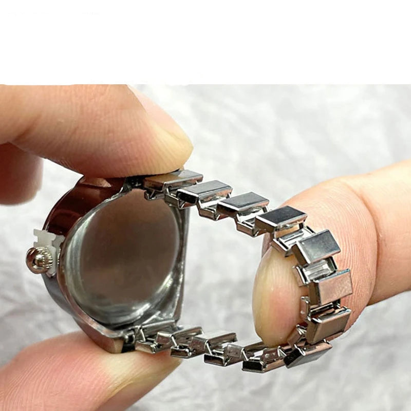 Duet Couple Ring Watch