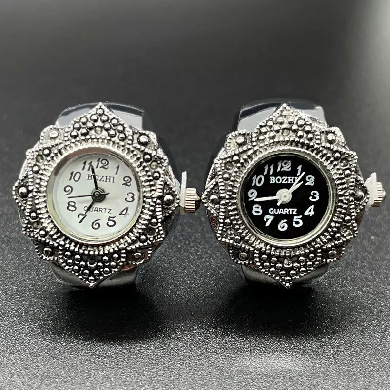 Duet Couple Ring Watch
