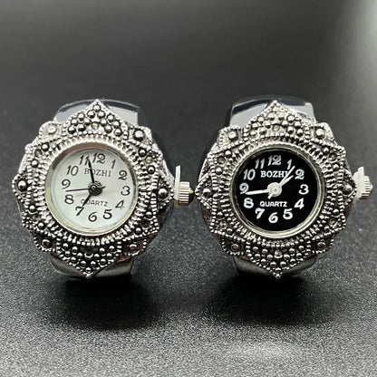Duet Couple Ring Watch