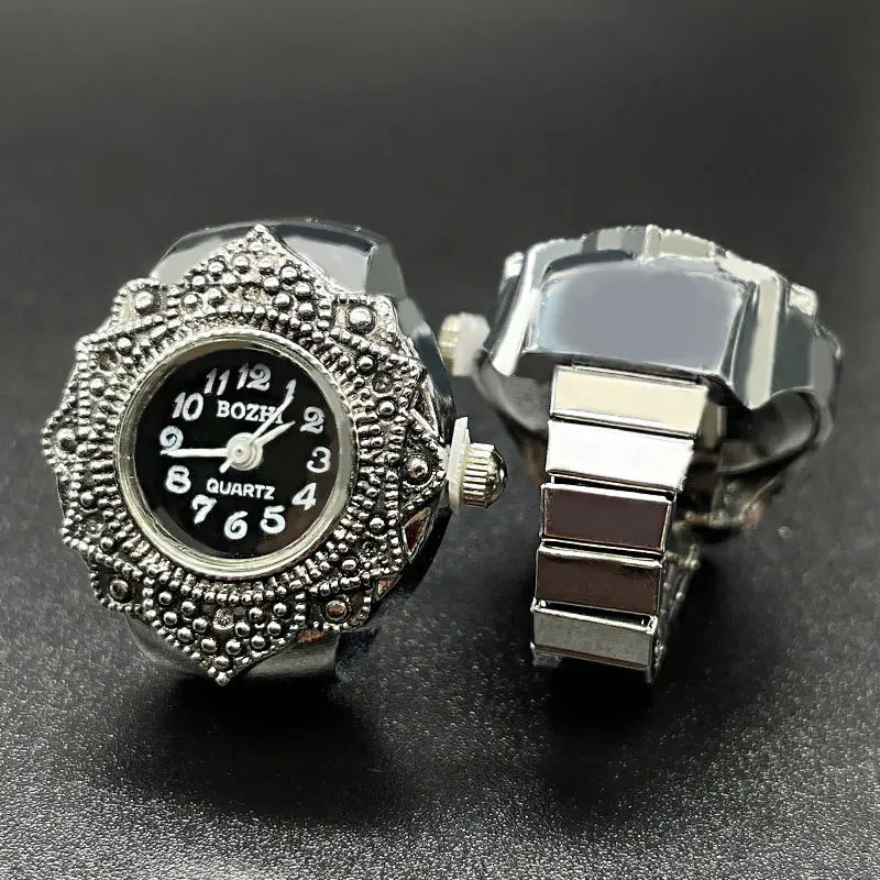 Duet Couple Ring Watch