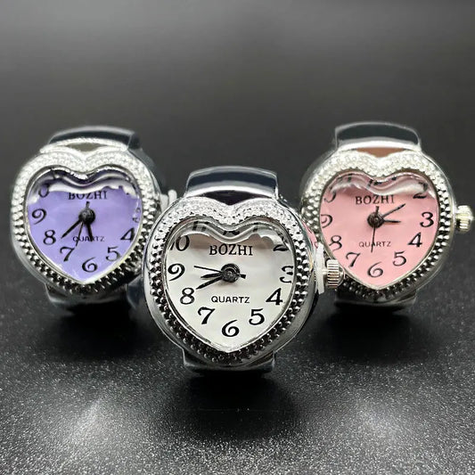Amour Arabic Dial Ring Watch