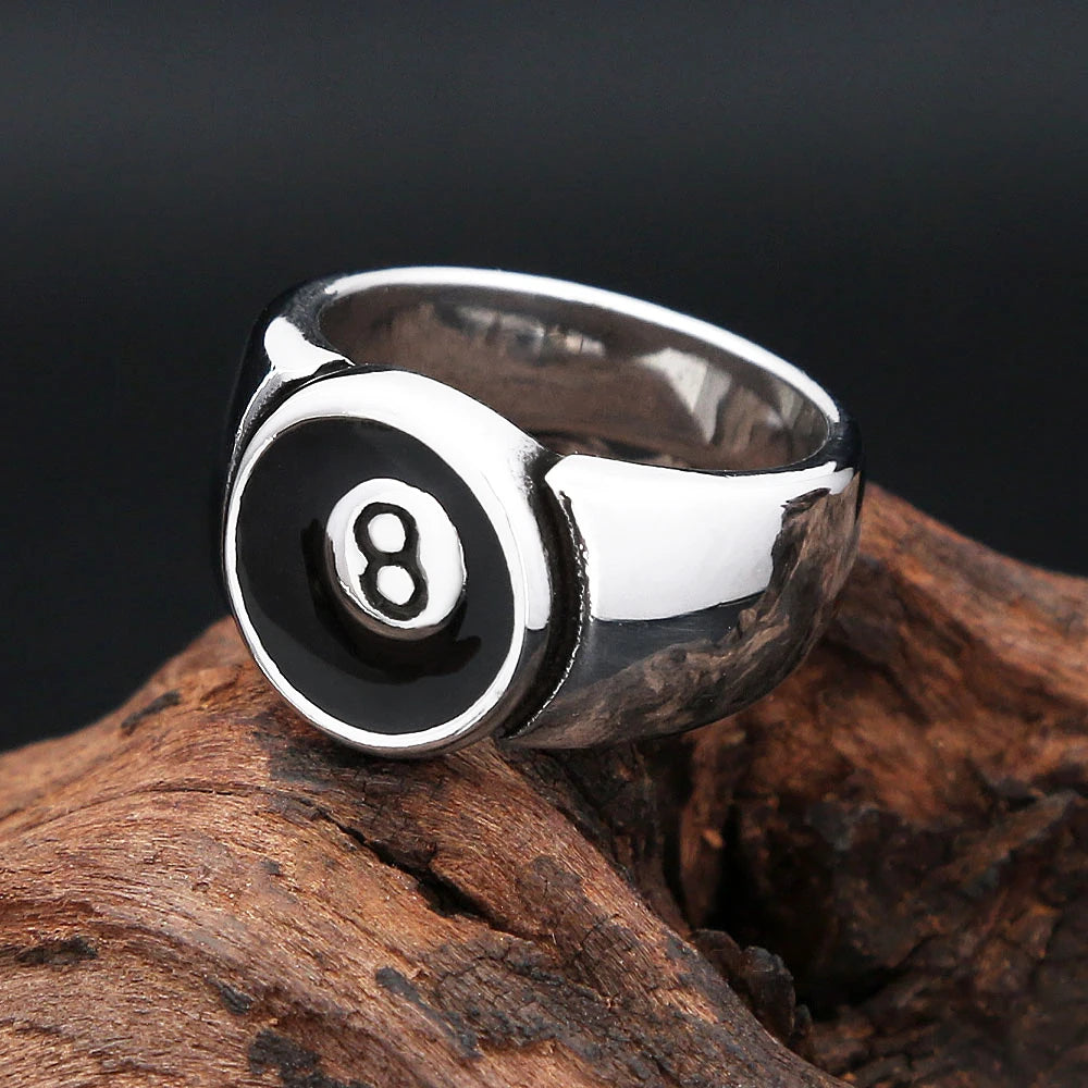 Hustler 8-Ball Ring
