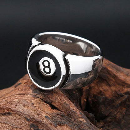 Hustler 8-Ball Ring