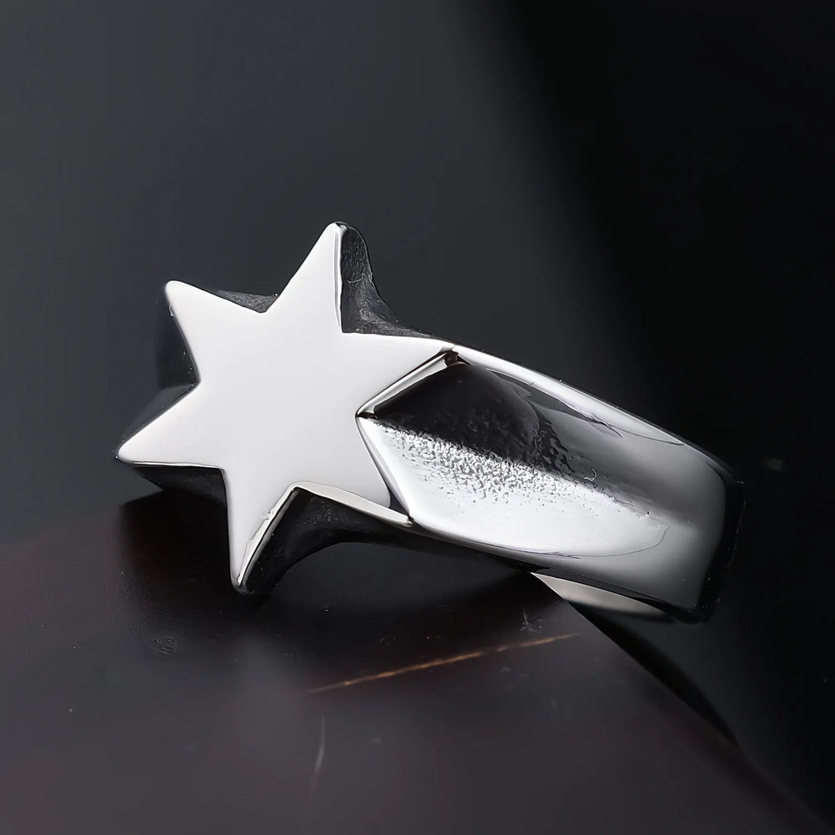 Polaris Six-Point Star Ring