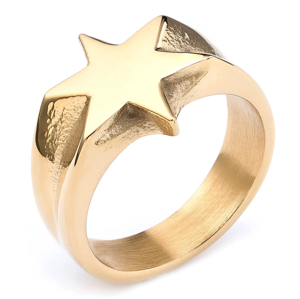 Polaris Six-Point Star Ring