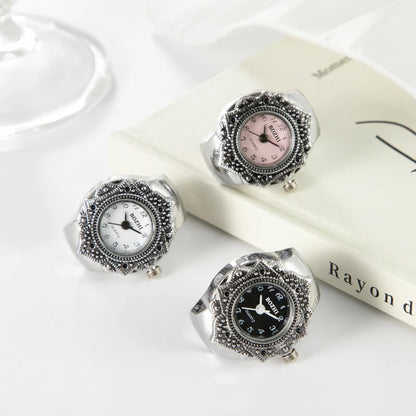 Duet Couple Ring Watch
