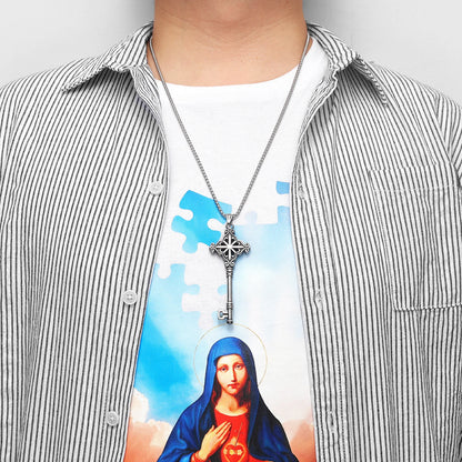 Keeper Cross Key Necklace
