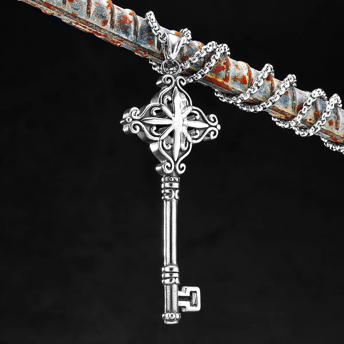Keeper Cross Key Necklace