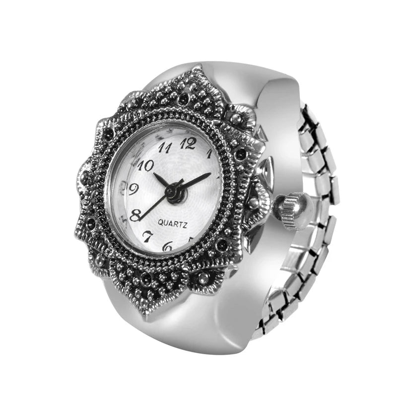 Duet Couple Ring Watch