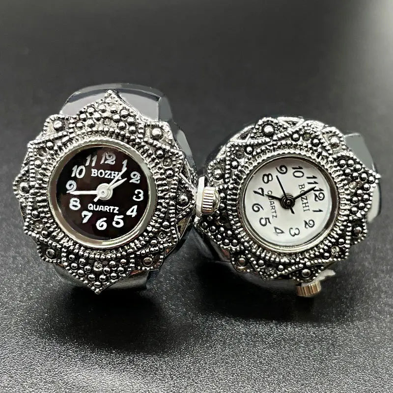 Duet Couple Ring Watch