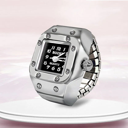 Chronos Square Ring Watch