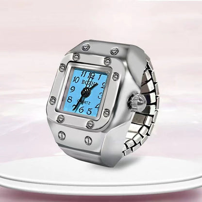 Chronos Square Ring Watch