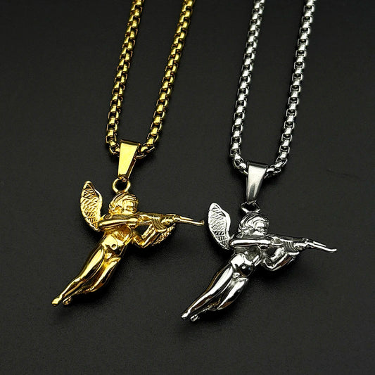 Vendetta Cherub Necklace