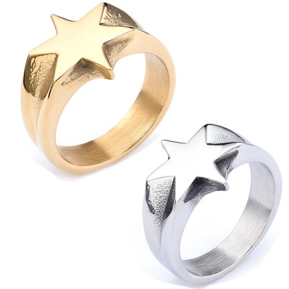 Polaris Six-Point Star Ring