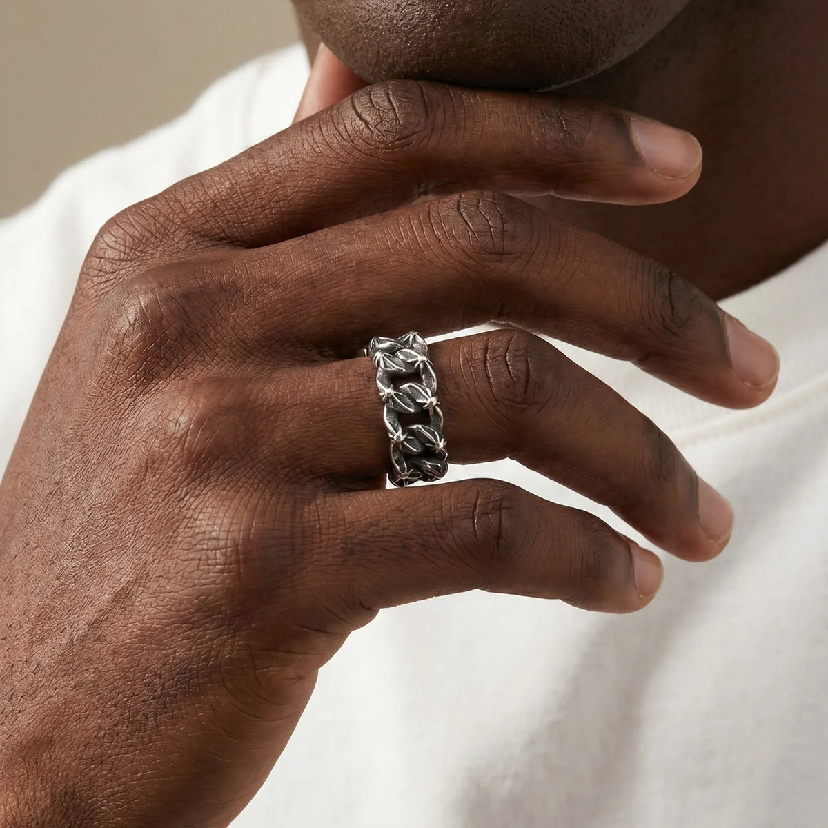 Havana 9mm Cuban Link Ring