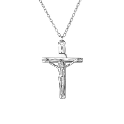 Vesper Cross Pendant Necklace