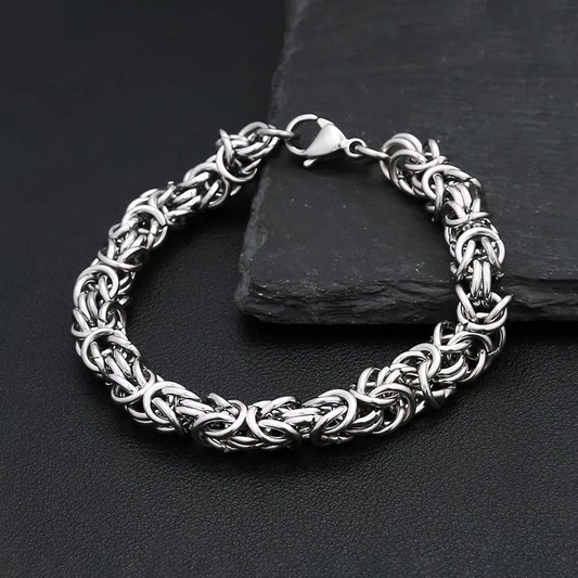 Byzantine Thick Link Bracelet